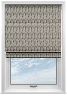 Anodise, Antique Iron - Roman Blind